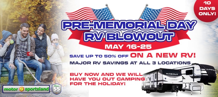 Pre-Memorial Day sale